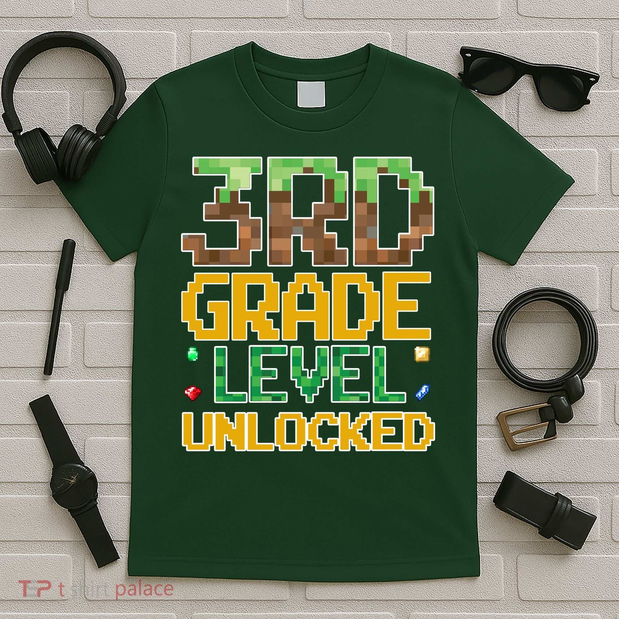 Back To School 3rd Grade Gamer Gaming T-Shirt