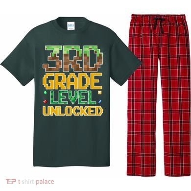 Back To School 3rd Grade Gamer Gaming Pajama Set