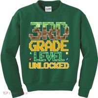 Back To School 3rd Grade Gamer Gaming Kids Sweatshirt thumb 0