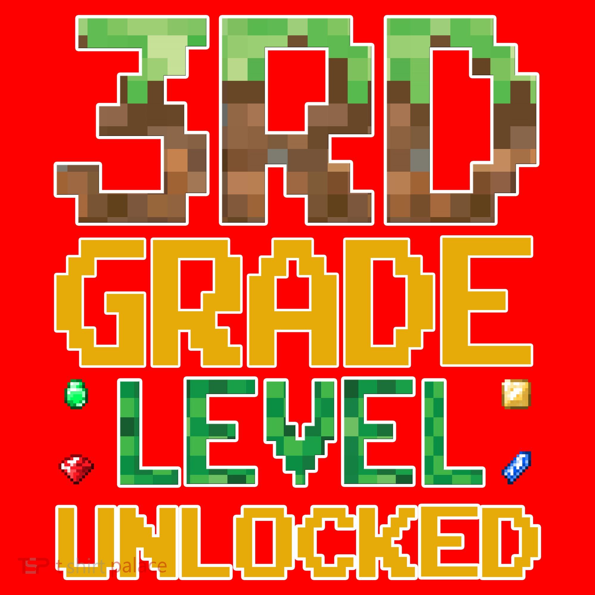 Back To School 3rd Grade Gamer Gaming Santa Hat