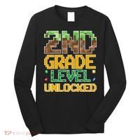 Back To School 2nd Grade Gamer Long Sleeve Shirt thumb 0