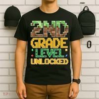 Back To School 2nd Grade Gamer T-Shirt thumb 6