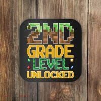 Back To School 2nd Grade Gamer Coaster thumb 0