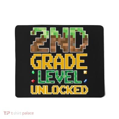 Back To School 2nd Grade Gamer Mousepad
