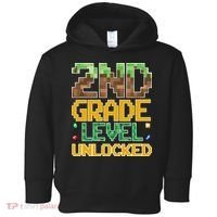 Back To School 2nd Grade Gamer Toddler Hoodie thumb 0