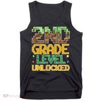 Back To School 2nd Grade Gamer Tank Top thumb 0