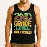 Back To School 2nd Grade Gamer Tank Top thumb 3