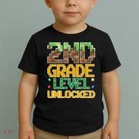 Back To School 2nd Grade Gamer Toddler T-Shirt thumb 2