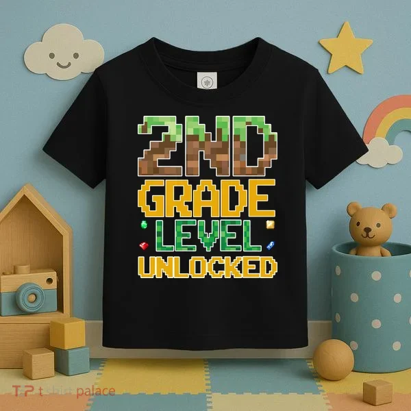 Back To School 2nd Grade Gamer Toddler T-Shirt
