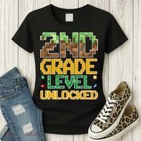 Back To School 2nd Grade Gamer Women's T-Shirt thumb 3