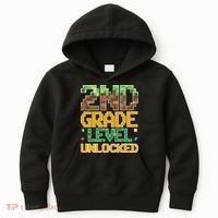 Back To School 2nd Grade Gamer Kids Hoodie thumb 0