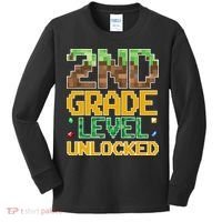 Back To School 2nd Grade Gamer Kids Long Sleeve Shirt thumb 0