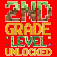 Back To School 2nd Grade Gamer Santa Hat thumb 1