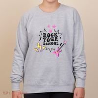 Back To School Rock Your School Music Lover School Women's Sweatshirt thumb 0