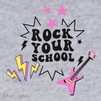 Back To School Rock Your School Music Lover School Women's Sweatshirt thumb 2
