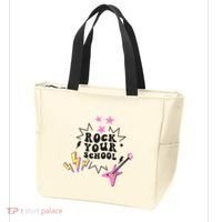 Back To School Rock Your School Music Lover School Tote Bag thumb 3