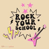 Back To School Rock Your School Music Lover School Tote Bag thumb 4