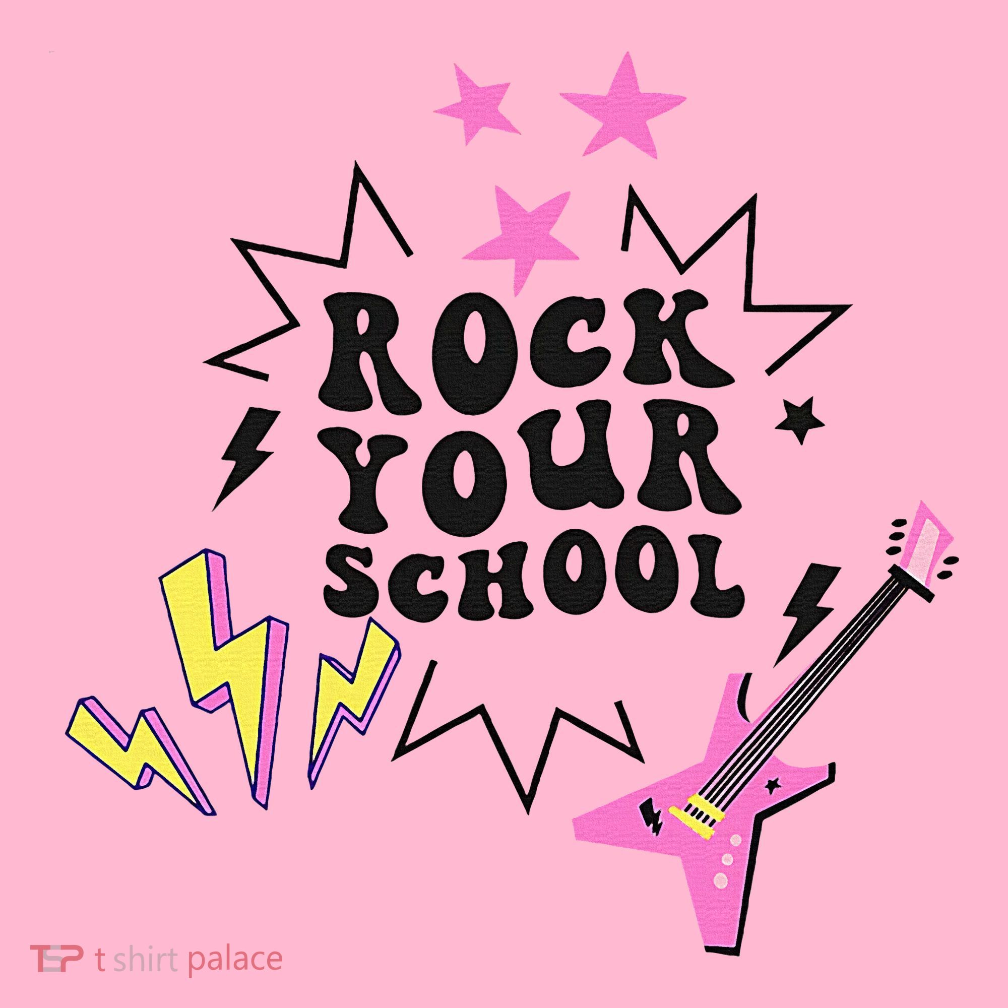 Back To School Rock Your School Music Lover School Coaster