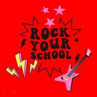 Back To School Rock Your School Music Lover School Santa Hat thumb 1