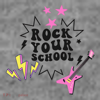 Back To School Rock Your School Music Lover School Toddler Hoodie thumb 2