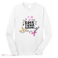 Back To School Rock Your School Music Lover School Long Sleeve Shirt thumb 0