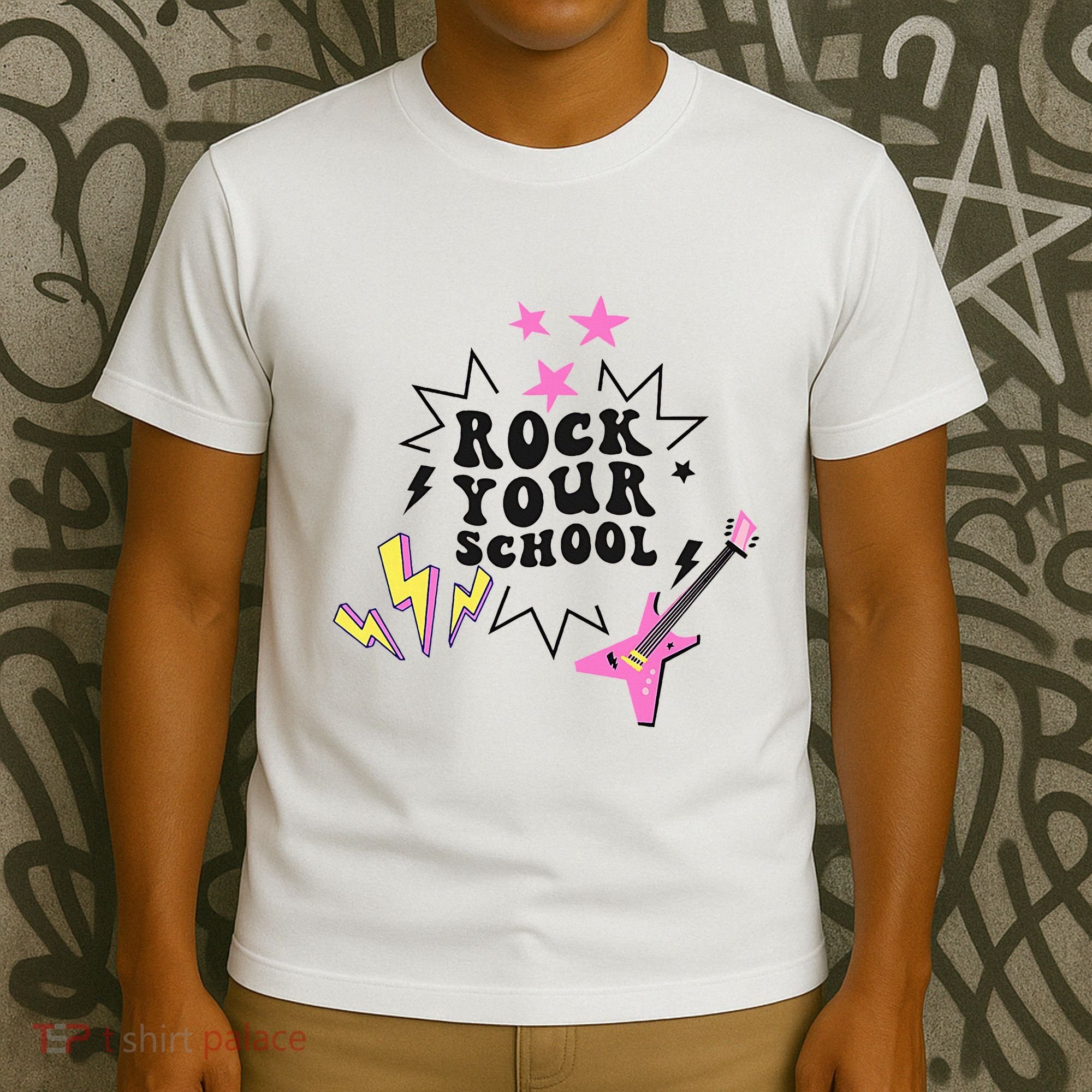 Back To School Rock Your School Music Lover School T-Shirt