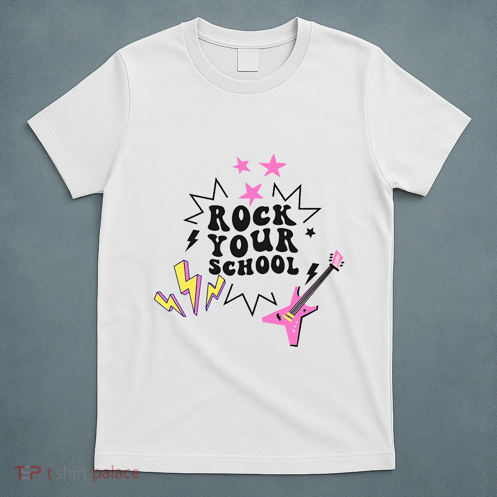 Back To School Rock Your School Music Lover School T-Shirt