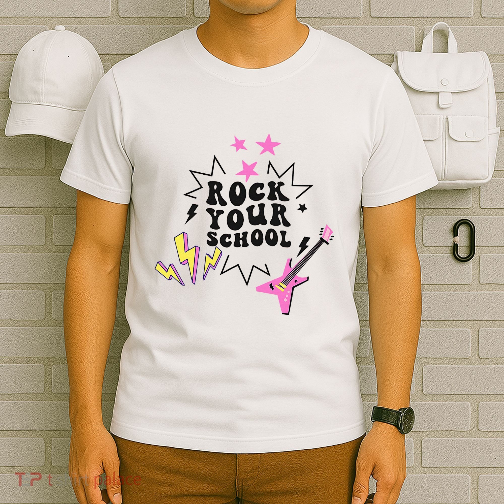 Back To School Rock Your School Music Lover School T-Shirt