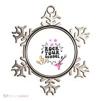 Back To School Rock Your School Music Lover School Ornament thumb 0