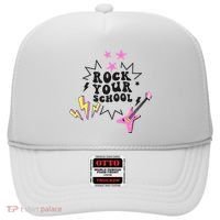 Back To School Rock Your School Music Lover School Hat thumb 0