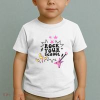 Back To School Rock Your School Music Lover School Toddler T-Shirt thumb 2
