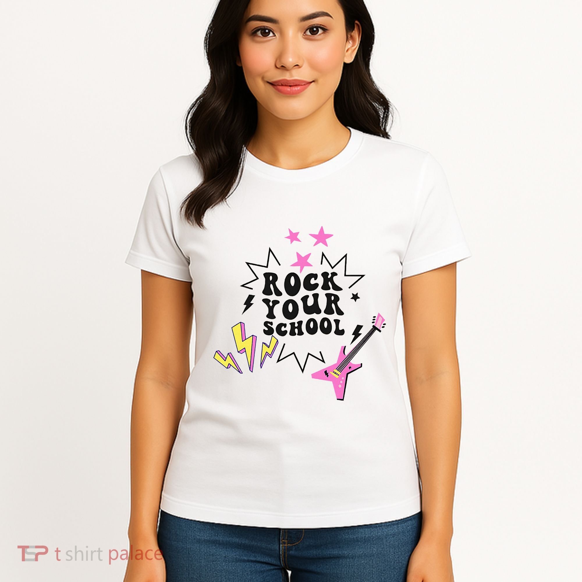 Back To School Rock Your School Music Lover School Women's T-Shirt