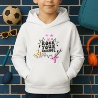 Back To School Rock Your School Music Lover School Kids Hoodie thumb 2