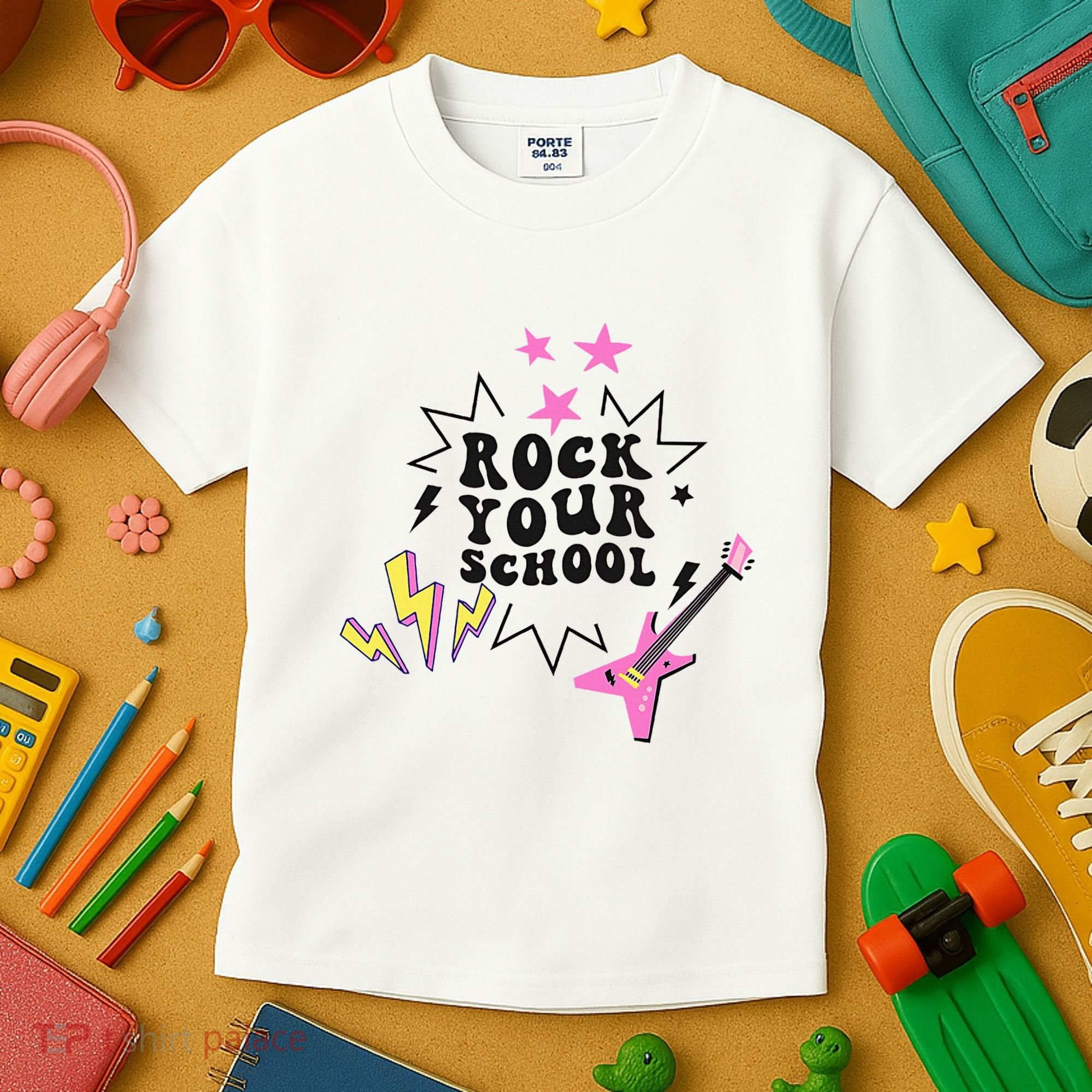 Back To School Rock Your School Music Lover School Kids T-Shirt