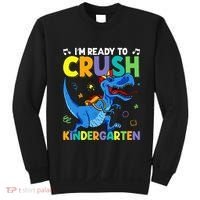 Back To School Dino I'm Ready To Crush Kindergarten Dinosaur Sweatshirt thumb 0