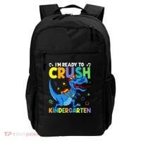 Back To School Dino I'm Ready To Crush Kindergarten Dinosaur Backpack thumb 0