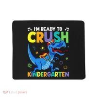 Back To School Dino I'm Ready To Crush Kindergarten Dinosaur Mousepad thumb 0