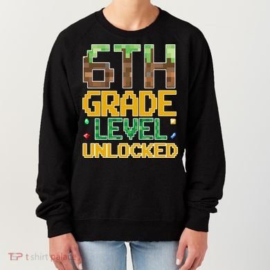 Back To School 6th Grade Gamer Women's Sweatshirt