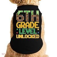 Back To School 6th Grade Gamer Doggie Tank thumb 0