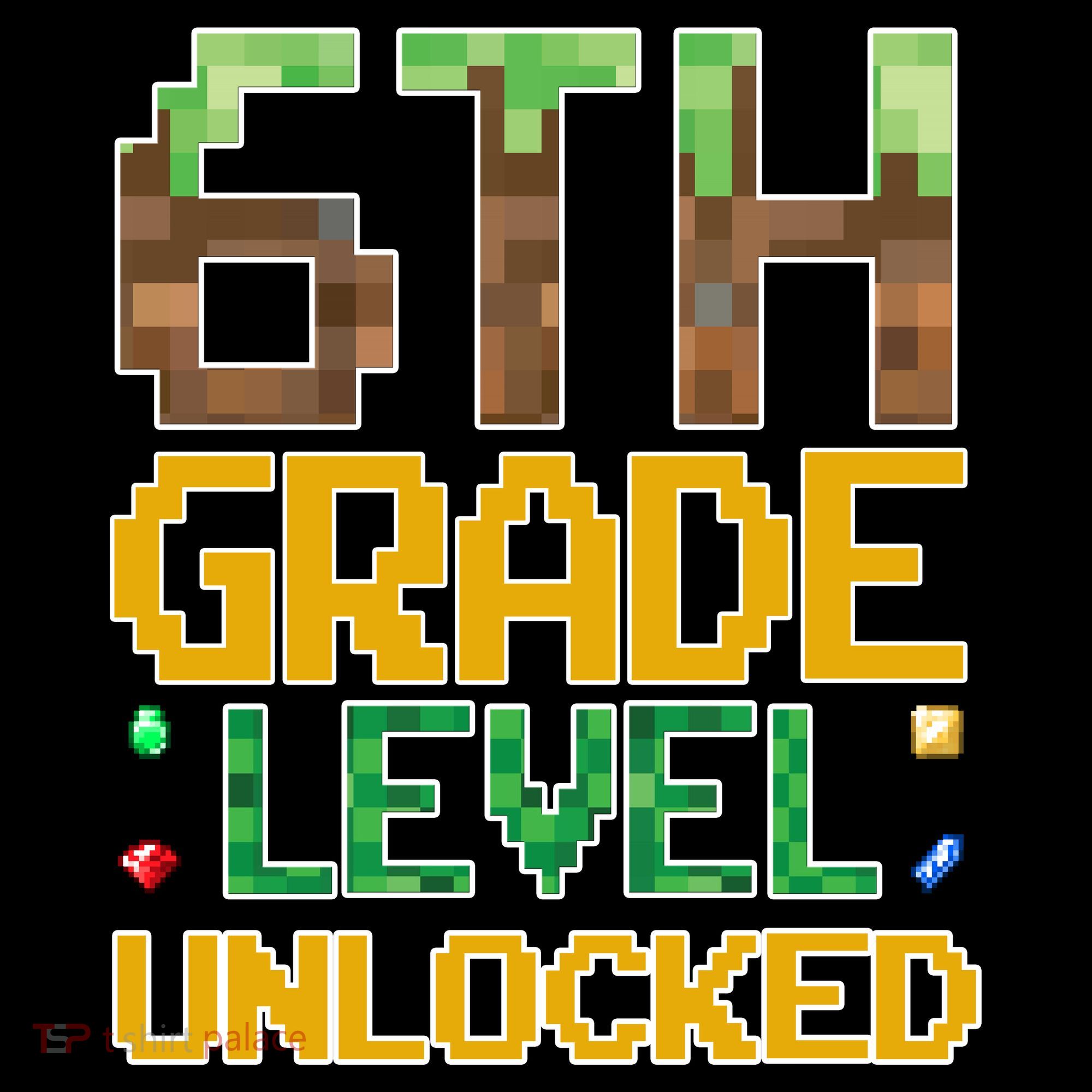 Back To School 6th Grade Gamer Apron