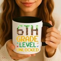 Back To School 6th Grade Gamer Coffee Mug thumb 3