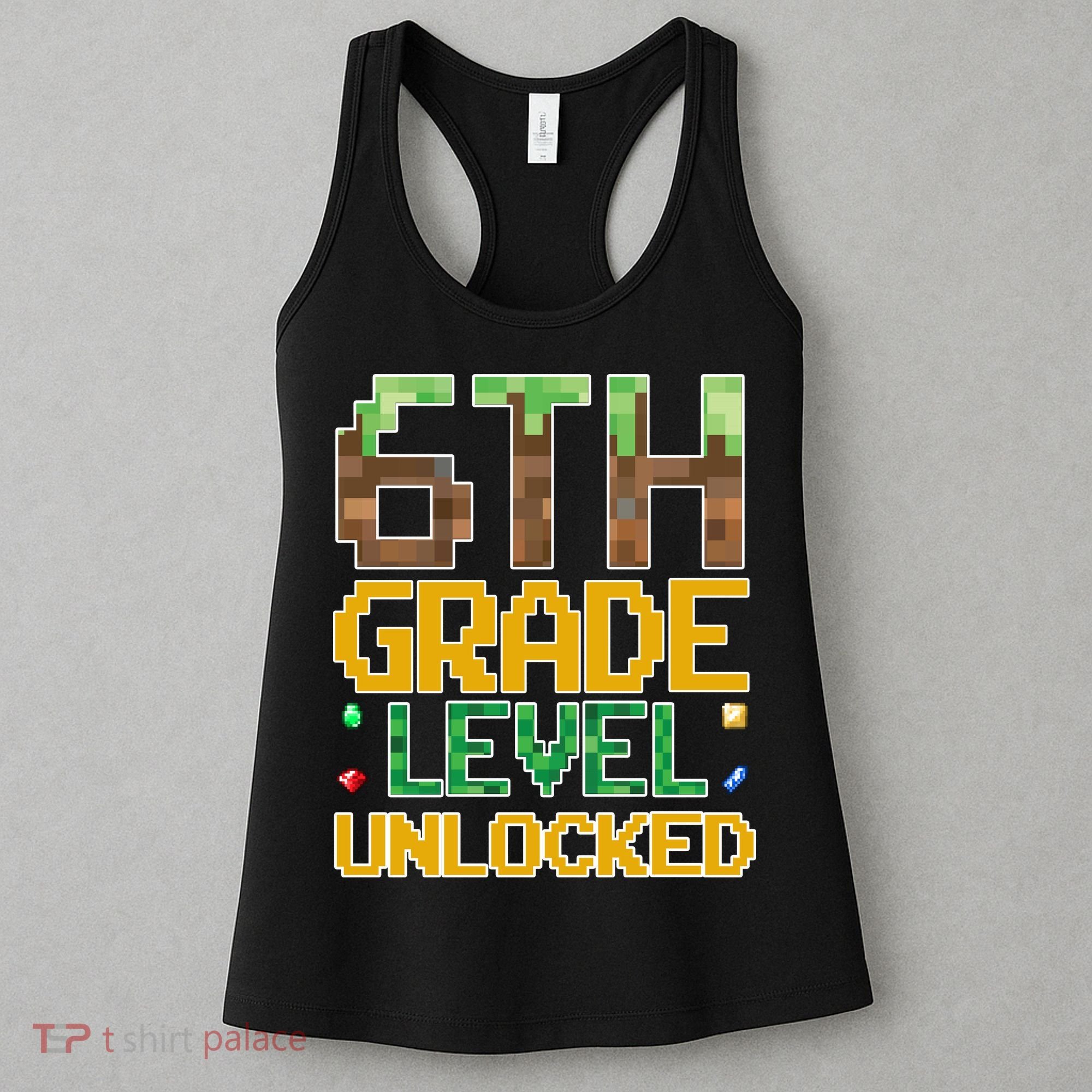 Back To School 6th Grade Gamer Women's Tank Top