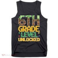 Back To School 6th Grade Gamer Tank Top thumb 0