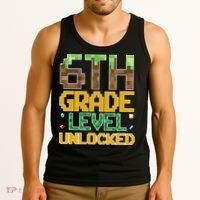 Back To School 6th Grade Gamer Tank Top thumb 3