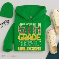 Back To School 6th Grade Gamer Hoodie thumb 4