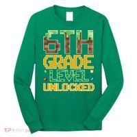 Back To School 6th Grade Gamer Long Sleeve Shirt thumb 0