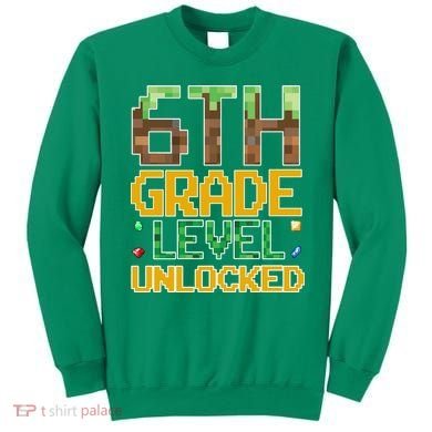 Back To School 6th Grade Gamer Sweatshirt