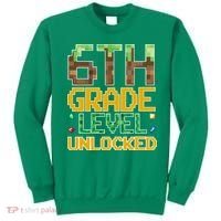 Back To School 6th Grade Gamer Sweatshirt thumb 0
