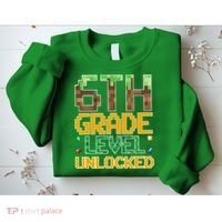 Back To School 6th Grade Gamer Sweatshirt thumb 2