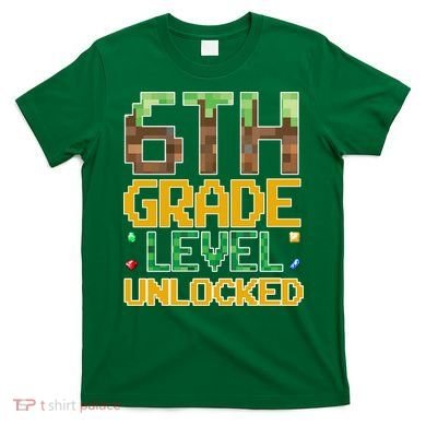 Back To School 6th Grade Gamer T-Shirt